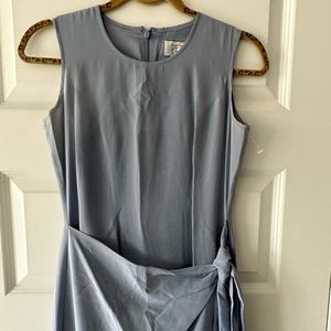 Vintage Baby Blue Wrape Dress